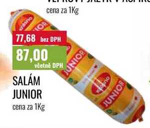 SALÁM JUNIOR cena za 1Kg