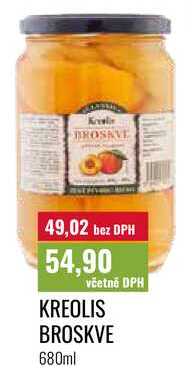 KREOLIS BROSKVE, 680ml  