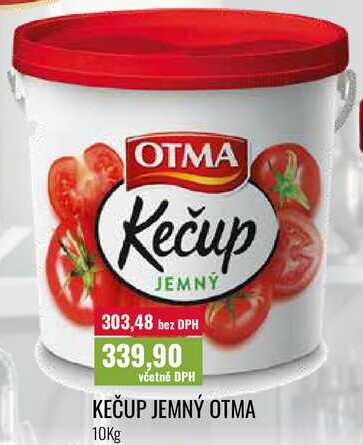KEČUP JEMNÝ OTMA, 10Kg