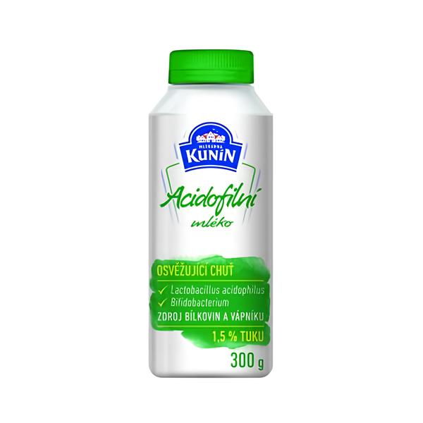 Mlékárna Kunín Acidofilní mléko (1.5%)