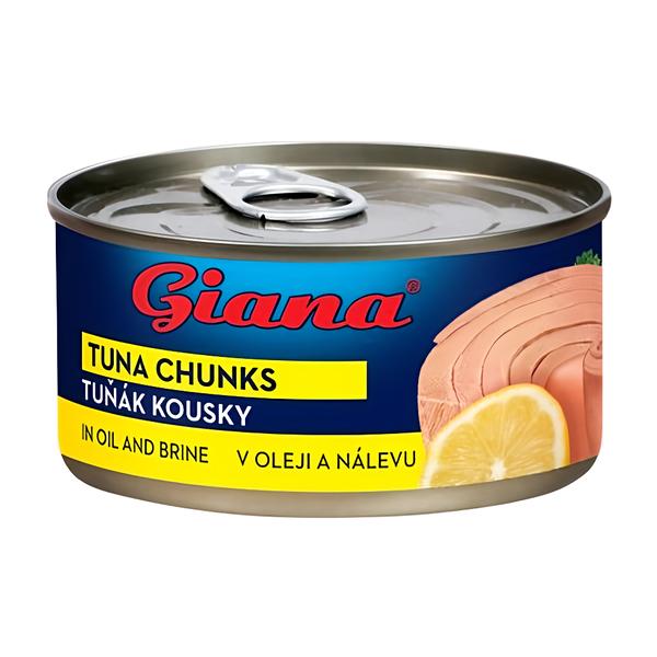 Giana Tuňák kousky v rostlinném oleji
