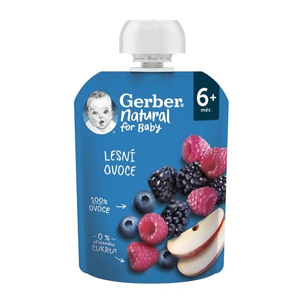 Gerber Natural Lesní ovoce Košík.cz