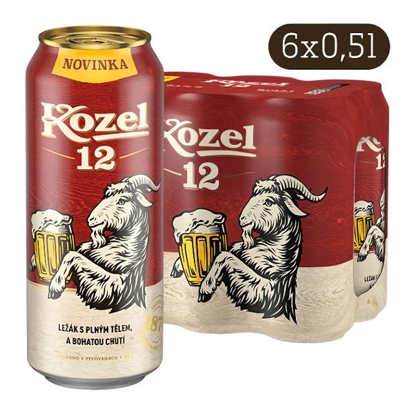 Velkopopovický Kozel 12 ležák, 6x500ml