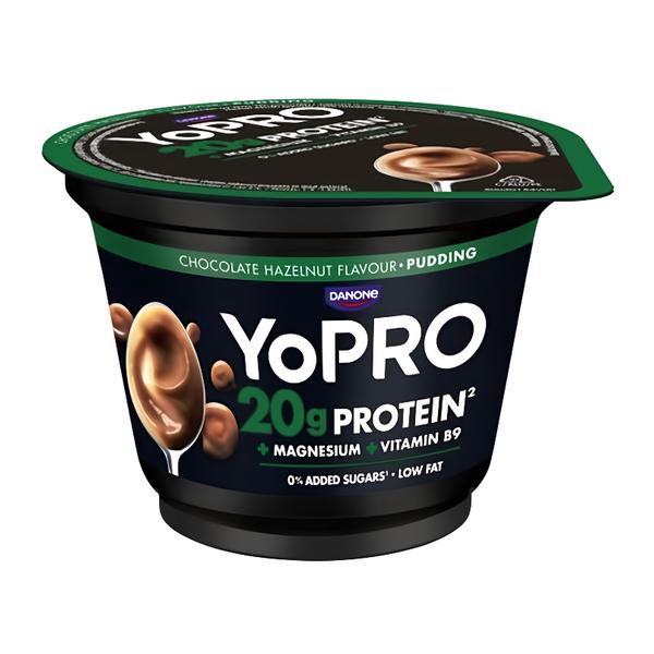YoPRO Protein puding s čokoládovo-lískooříškovou příchutí