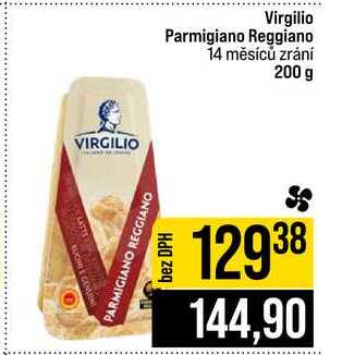 Virgilio Parmigiano Reggiano 14 měsíců zrání 200 g