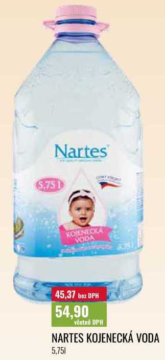 NARTES KOJENECKÁ VODA 5,75l