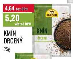KMÍN DRCENÝ 25g