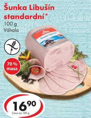 Šunka Libušín standardní, 100 g