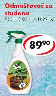 Odmašťovač za studena, 750 ml