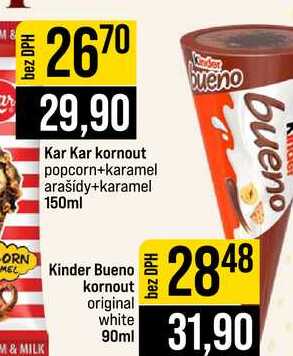 Kinder Bueno kornout original white 90ml