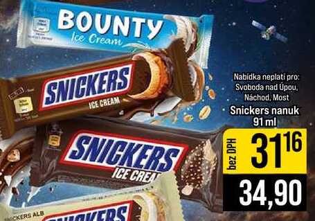 Snickers nanuk 91 ml