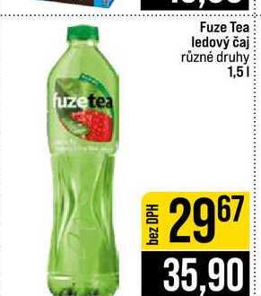 Fuze Tea ledový čaj různé druhy 1,5l