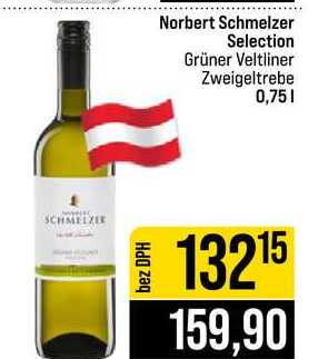 Norbert Schmelzer Selection Grüner Veltliner Zweigeltrebe 0,75l