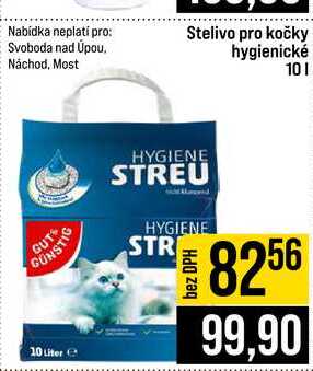 Stelivo pro kočky hygienické 10l