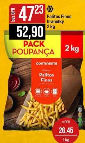 Palitos Finos hranolky 2 kg 