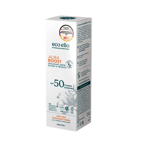 eco elio Opalovací krém Aura Boost