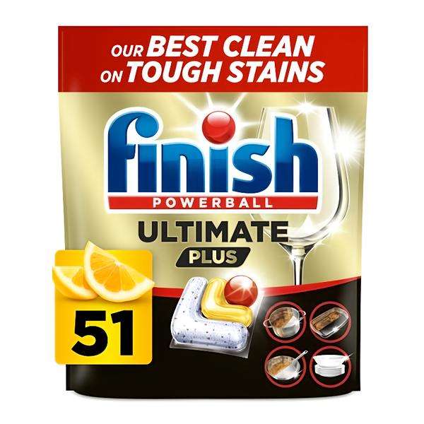 Finish Ultimate Plus kapsle do myčky nádobí - Lemon