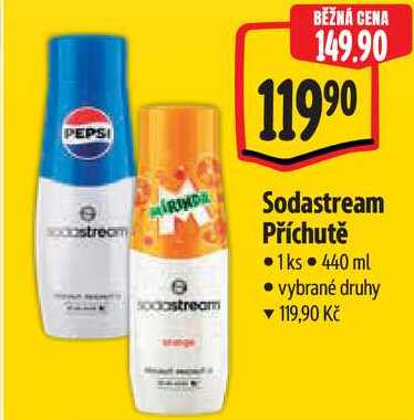 Sodastream Příchutě, 440 ml