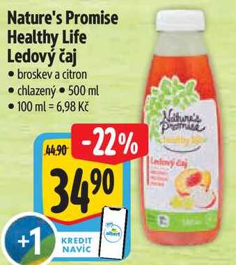 Nature's Promise Healthy Life Ledový čaj, 500 ml