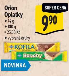 Orion Oplatky, 42 g