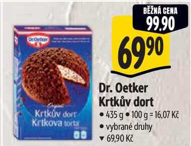 Dr. Oetker Krtkův dort, 435 g