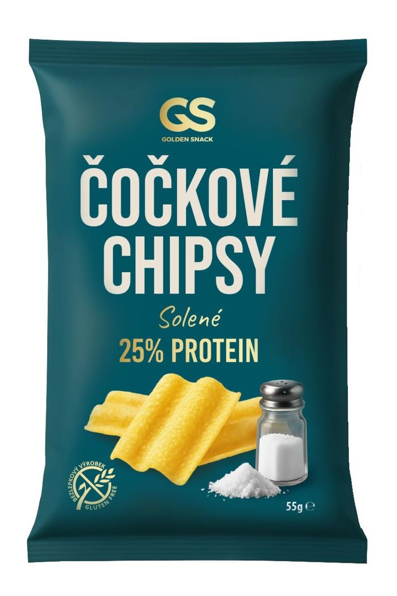 Golden Snack Čočkové chipsy solené, 55 g