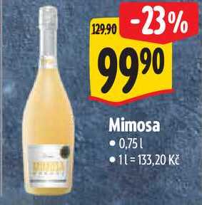 Mimosa, 0,75 l