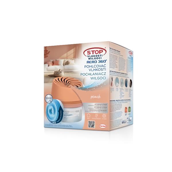 Ceresit Pohlcovač vlhkosti Aero 360° Broskvový + tableta (450 g)