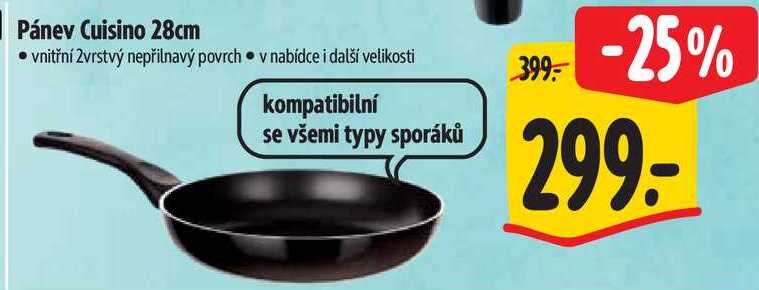 Pánev Cuisino 28cm 