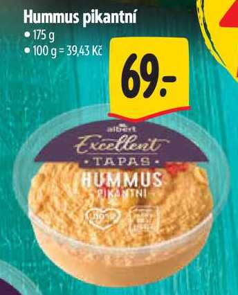 Hummus pikantní, 175 g
