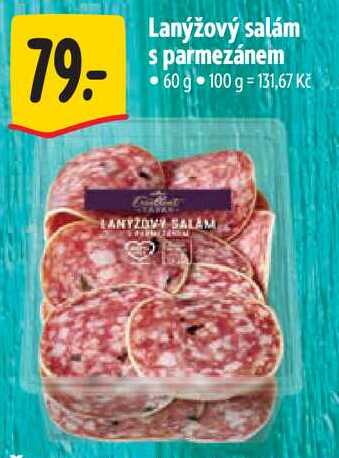 Lanýžový salám s parmezánem, 60 g