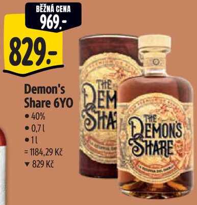 Demon's Share 6YO, 0,7 l