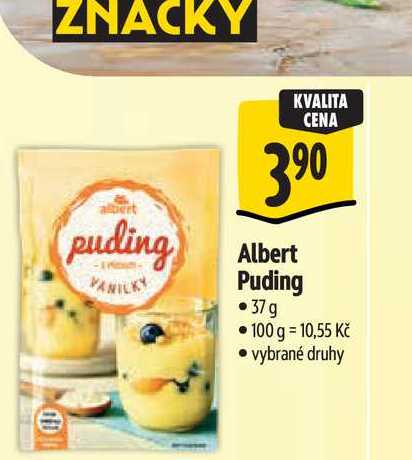   Albert Puding 37 g  
