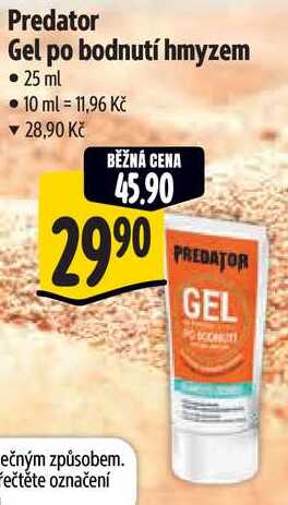 Predator Gel po bodnutí hmyzem, 25 ml