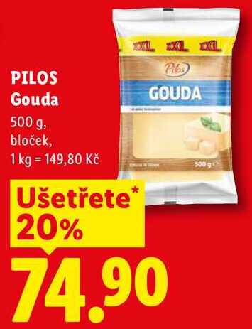 PILOS Gouda, 500 g
