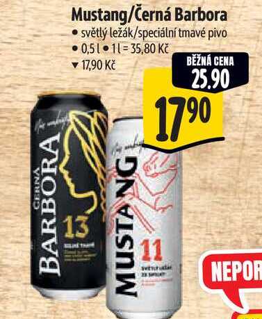   Mustang/Černá Barbora  0,5 l