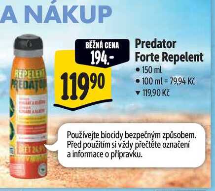 Predator Forte Repelent 150 ml