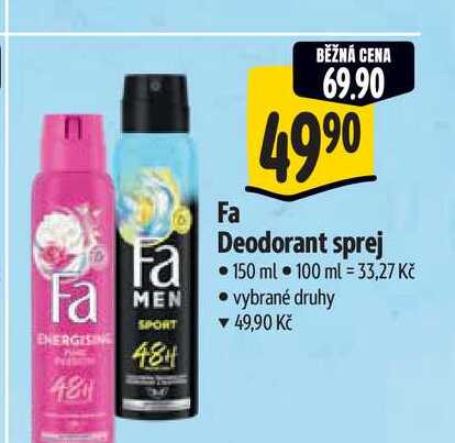 Fa Deodorant sprej 150 ml