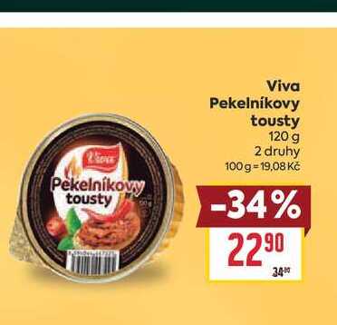 Viva Pekelníkovy tousty 120 g 