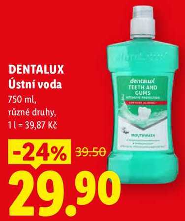 DENTALUX Ústní voda, 750 ml