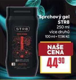 Sprchový gel STR8 250 ml BILLA