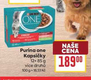 Purina one Kapsičky 12× 85 g