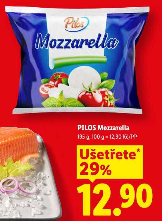 PILOS Mozzarella, 195 g
