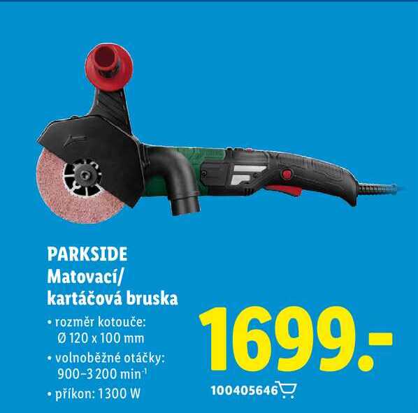PARKSIDE Matovací/kartáčová bruska