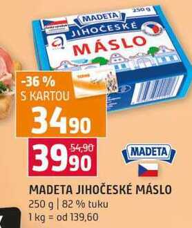 MÁSLO 250 g 82% tuku