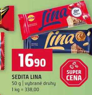 SEDITA LINA 50 g vybrané druhy