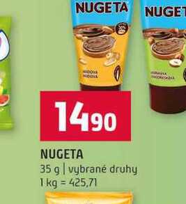 NUGETA 35 g vybrané druhy 