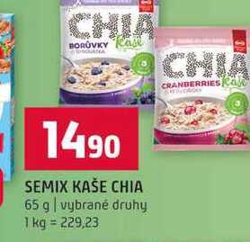 SEMIX KAŠE CHIA 65 g vybrané druhy