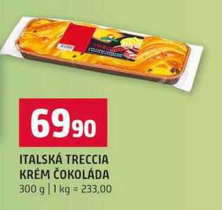 ITALSKÁ TRECCIA KRÉM ČOKOLÁDA 300 g
