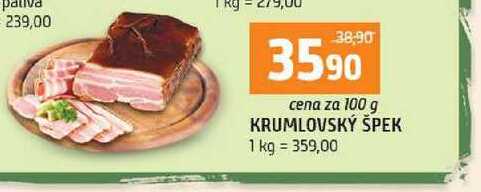 KRUMLOVSKÝ ŠPEK 100g